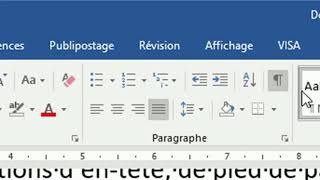 Insérer des ENTÊTES et PIEDS DE PAGE simples Tuto WORD  texte et illustrations [upl. by Ysirhc]