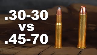 BEST Lever Action Cartridge  3030 vs 4570 [upl. by Helban]