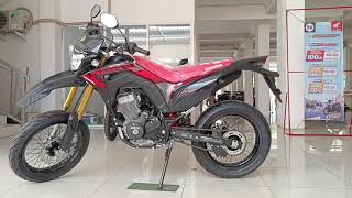 CRF150L Baru Lahir Langsung Jadi Supermoto Modifikasi Simpel dan Minimalis [upl. by Ethe]