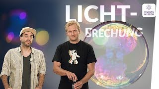 Lichtbrechung und Trugbilder I musstewissen Physik [upl. by Jayme577]