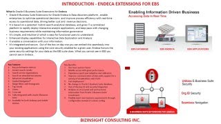 Endeca Extensions for Oracle ebusiness Suite [upl. by Ennahteb]