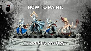 Contrast How to Paint Cyrenis Razors Idoneth Deepkin [upl. by Ttennaj]