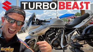 Why HAYABUSAS FEAR this SENTIMENTAL Suzuki Bandit 1200 insane TURBO MONSTER [upl. by Nicolau84]