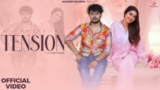 TENSION  Vishu Puthi Official Video  Khushi Verma Komal Chaudhary  New Haryanvi Songs 2024 [upl. by Henryetta]