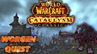 How to reach Stormwind from Darnassus Ruttheran Village as Worgen  Cataclysm Classic WoW [upl. by Eittik]