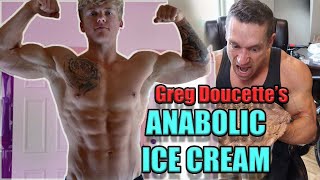 Greg Doucettes ANABOLIC ICE CREAM  Buying The Anabolic Cookbook [upl. by Ynnaffit]