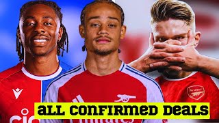 ALL ARSENAL CONFIRMED TRANSFERS THIS WEEK [upl. by Cobbie]