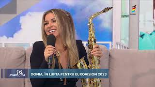 DONIA DOINA SPĂTARU  EUROVISION CONSERVATORUL LA BUCUREŞTI DRAGOSTEA PENTRU SAXOFON FRICILE [upl. by Shriver]