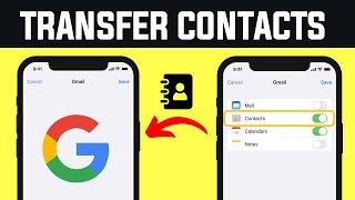 How to Transfer Contacts From Android to Gmail Account [upl. by Malynda]