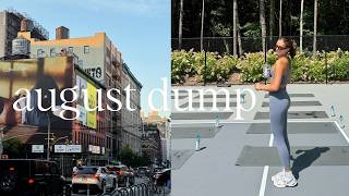 august vlog in new york [upl. by Acsirp]