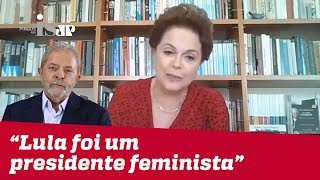 Dilma quotLula foi um presidente feministaquot [upl. by Sonafets]