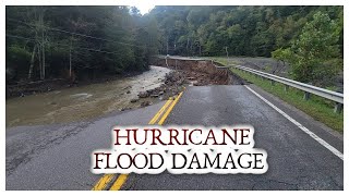 HURRICANE FLOOD DAMAGE IN TRADE TN AND THE FALL BRANCH COMMUNITY [upl. by Atilrahc]