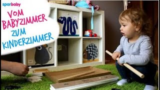 Babyzimmer zum Kinderzimmer umgestalten Ikea Hack [upl. by Nunnery]