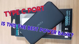 Okzu 10000 mAh Power Bank Review [upl. by Windzer]