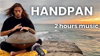 Sunrise Meditation  HANDPAN 2 hours music  Pelalex HANDPAN Music For Meditation 18  YOGA Music [upl. by Lutim]