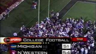 Northwestern Wildcats vs Michigan Wolverines  11400  Full Game Highlights [upl. by Slavin]