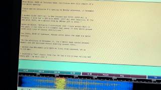 Full W1AW MFSK16 digital bulletin decode on 80 meters [upl. by Race]