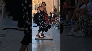 Flamenco Plaza de Espana Seville flamenco spain travel [upl. by Ecniv]