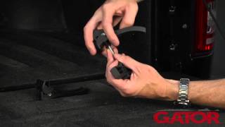 How to Change a Tail Clamp on a Gator TriFold Tonneau Cover at AutoCustomscom [upl. by Letsyrc]