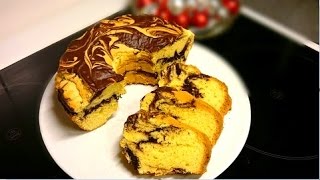 Marble Cake Recipe Resep Kue Marmer [upl. by Juli]