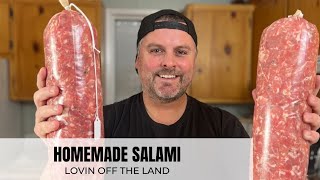 MAKE YOUR OWN SALAMI  ITS EASY [upl. by Girard]