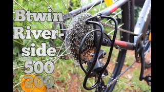 Btwin Riverside 500 offroad TestDrive Travel Diary [upl. by Craig]