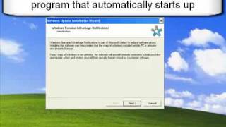 Removing Windows Genuine Advantage From Startup [upl. by Grayce347]