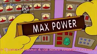 I Simpson Homer Simpson  Max Power Sub Ita [upl. by Shurwood9]