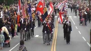 Remembrance Day Victoria BC 2010  2 [upl. by Thalia]