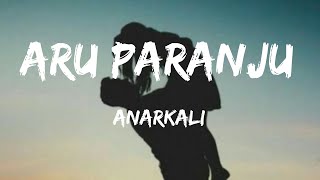 Aru paaranju  anarkali marikar  lyrical [upl. by Anayad]