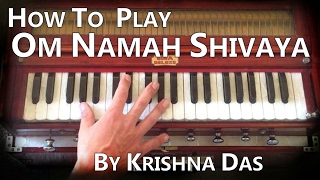 Learn Kirtan  Om Namah ShivayaShiva Puja by Krishna Das on Harmonium [upl. by Gulgee535]