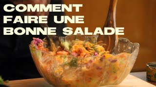 Comment Faire une bonne salade composée maison [upl. by Ahsoj]