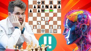 Magnus Carlsen vs Stockfish chess game 170 [upl. by Arahas182]