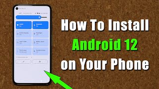 How To Install Android 12 Beta on Your Phone  List Of Eligible Android Phones [upl. by Atteirneh389]