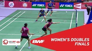 F  WD  PONNAPPAREDDY INA 4 vs CHOWLEE MAS 3  BWF 2018 [upl. by Lara278]