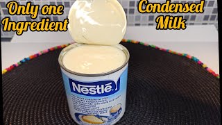 IF YOU HAVE CONDENSED MILK TRY THIS RECIPE WITH ME ONLY ONE INGREDIENT RECIPE [upl. by Analat]