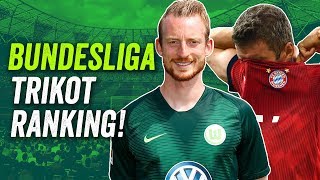 Das große Bundesliga Kit Ranking der HeimTrikots Saison 201819 Onefootball [upl. by Leahcim]