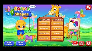 RV AppStudios Colors and Shapes Theme Intro [upl. by Nimajneb]