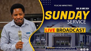 FOJCAB SUNDAY SERVICE LIVE BROADCAST 3O\06\2024 [upl. by Glassco]