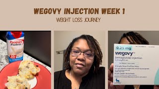 Trying Wegovy  Weight Loss Journey  WEEK 1  Meal Prep 🥘 [upl. by Zeba]