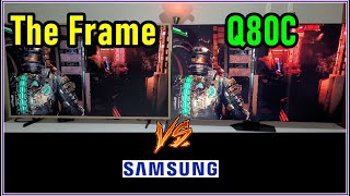 Samsung The Frame vs Q80C  Smart TVs 4K QLED 4K 120Hz VRR  ¿Cuál te conviene más [upl. by Nivart]