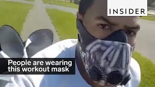 People are wearing this weird mask to get a better workout [upl. by Alden462]