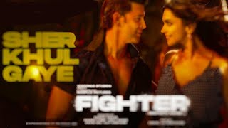 FIGHTER  ISHQ JAISA KUCH SONGS  HRITHIK ROSHAN amp DEEPIKA PADUKON NEW MOVIE SONG [upl. by Marika296]