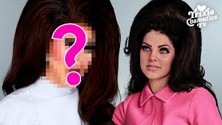 Trixie GoesBRUNETTE Trixie Transforms Into Priscilla Presley [upl. by Mcgaw]