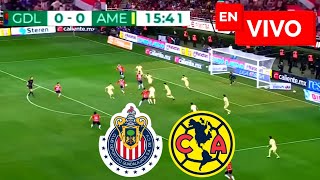 🔴 Chivas vs América EN VIVO  Liga Mx Clausura [upl. by Annoerb150]