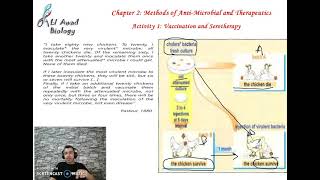 chapter 2 Activity 1 Vaccination and serotherapy part 1 Grade8 [upl. by Alverta298]