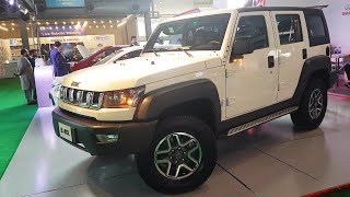 Sazgar BAIC BJ40L Pakistan First Look  Walkaround Price and Launch date [upl. by Naut397]