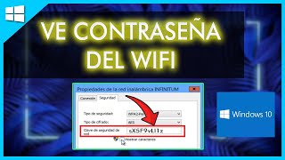 Saber contraseña de Wifi en Windows 10  11 [upl. by Mahsih183]