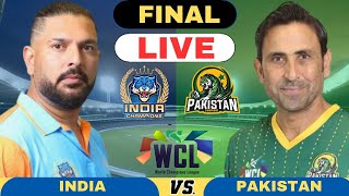 World Champions of Legends Live India Champions vs Pakistan Champions  INDC vs PAKC Live WCL 2024 [upl. by Einittirb713]