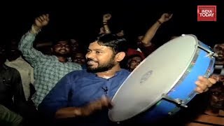 Kanhaiya Sings Azadi In Begusarai Speaks About Azadi Anthem amp Being Called As TukdeTukde Gang [upl. by Nirred]